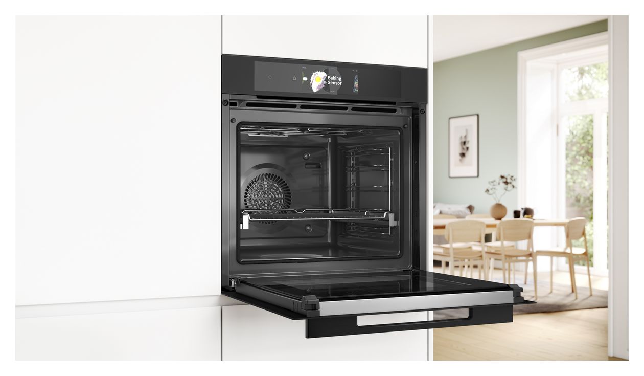 Serie 8 HBG978NM1 Einbaubackofen groß AutoClean (Schwarz) 