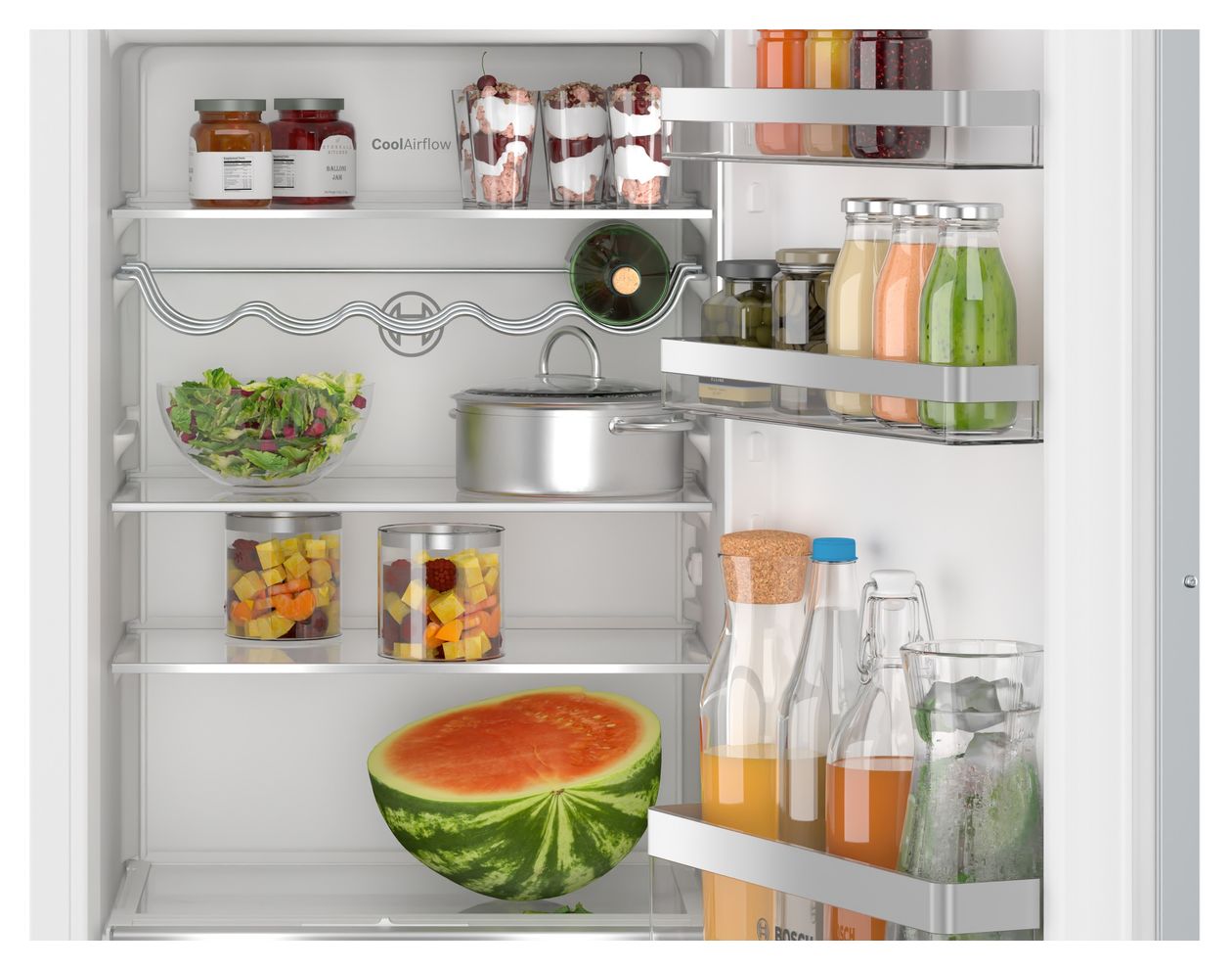 Serie 6 KIL42ADD1 187 l / 172 l 122,5 cm Tischkühlschrank EEK: D 118 kWh Jahr  (Weiß) 