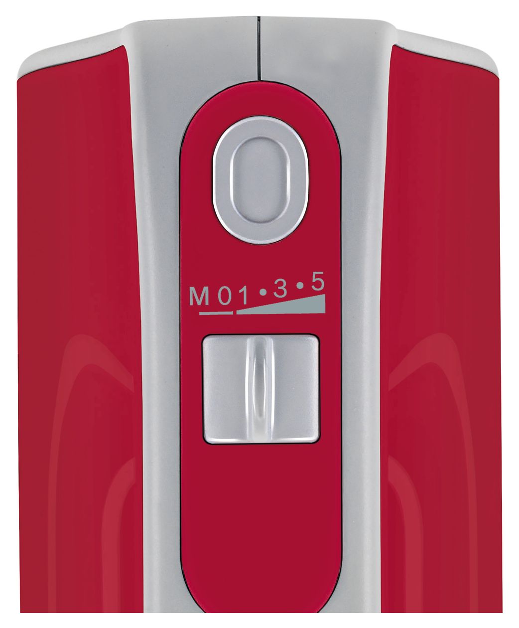 MFQ40303 Styline Colour Handmixer 500 W 5 Stufen  (Rot, Silber) 