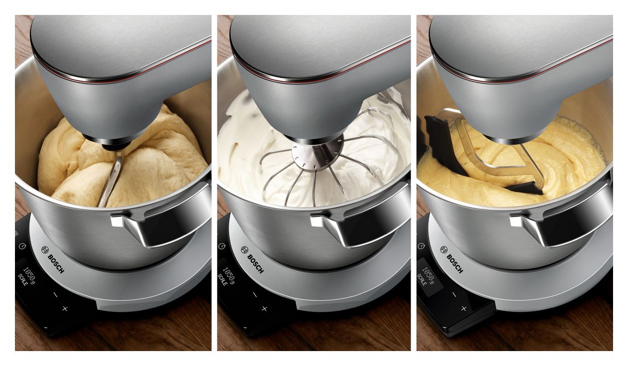 MUM9DX5S31 OptiMUM 1600 W Küchenmaschine 5,5 l  (Aluminium, Schwarz) 