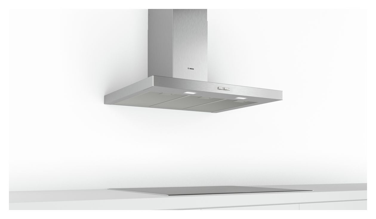 Serie 2 DWB96BC50 Abluft Dunstabzugshaube/Esse Wand 90 cm (Edelstahl) 