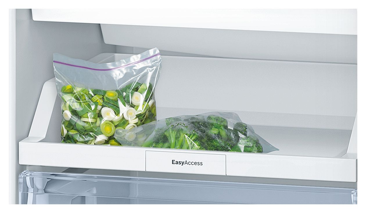 Serie 2 KGN36NLEA 216 l / 89 l Kühl-Gefrierkombi freistehend NoFrost 239 kWh Jahr  (Edelstahl) 