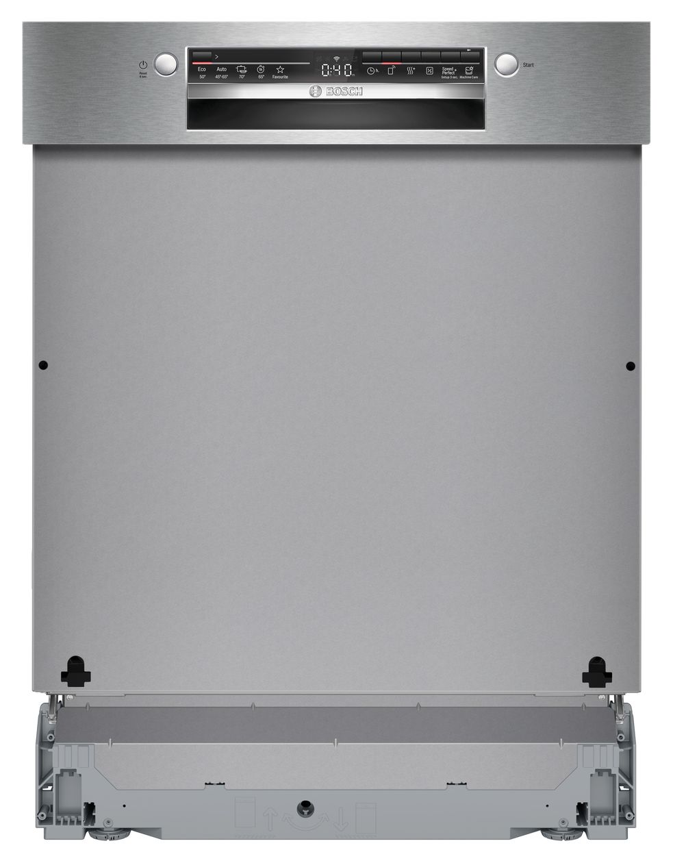Serie 2 SMI2HVS06E 60 cm Geschirrspüler teilintegriert (ohne Front) leise 14 Maßgedecke aquaStop Funktion Wärmetauscher 
