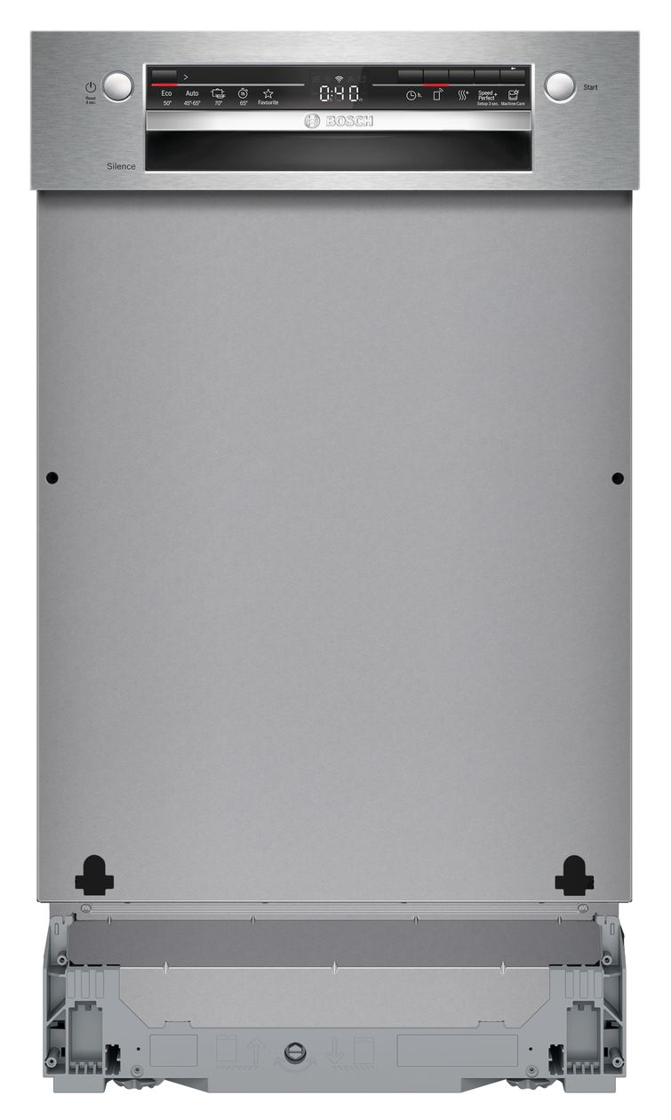 Serie 2 SPI2HKS42E 45 cm Geschirrspüler teilintegriert (ohne Front) Leise 10 Maßgedecke aquaStop Funktion 