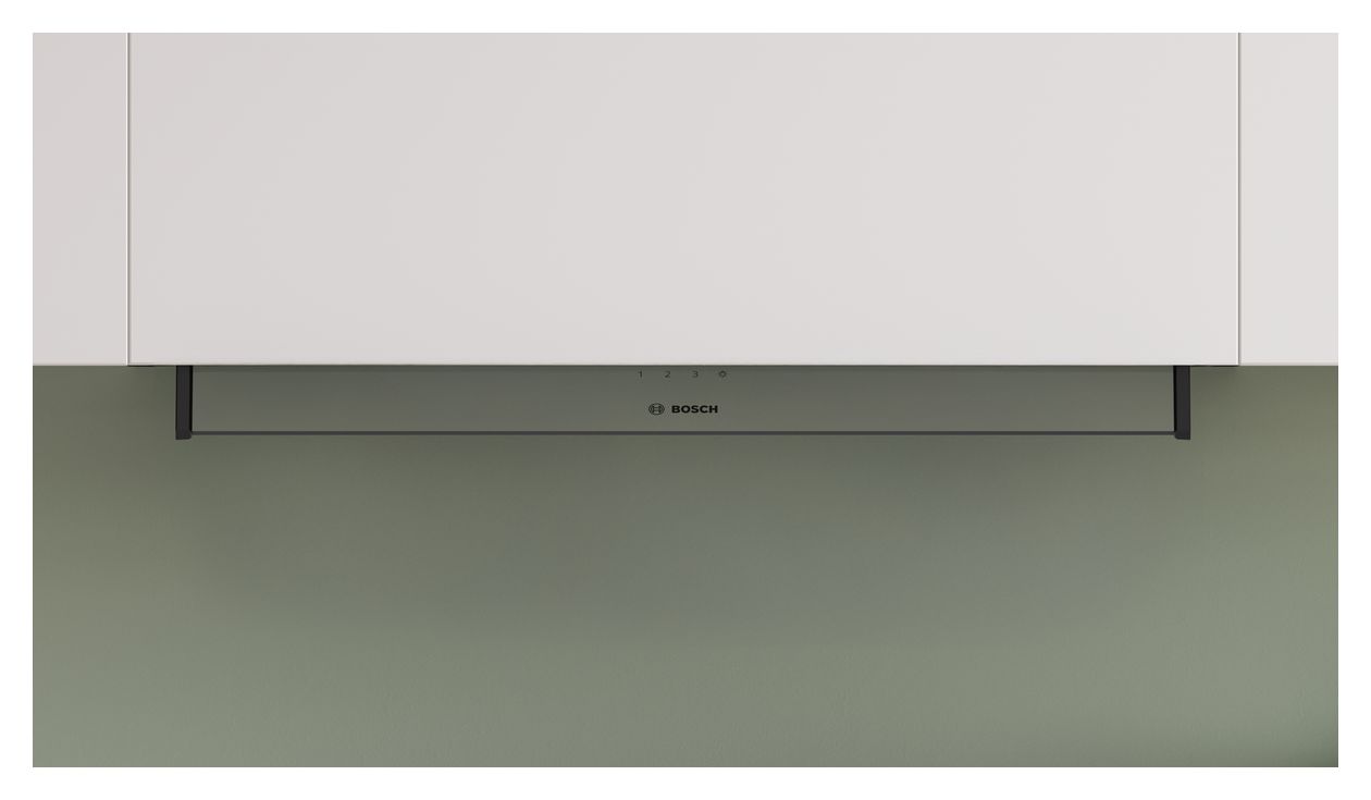 Serie 4 DBB85CC60 Abluft/Umluft Dunstabzugshaube/Esse Einbau 798 mm (Schwarz) 