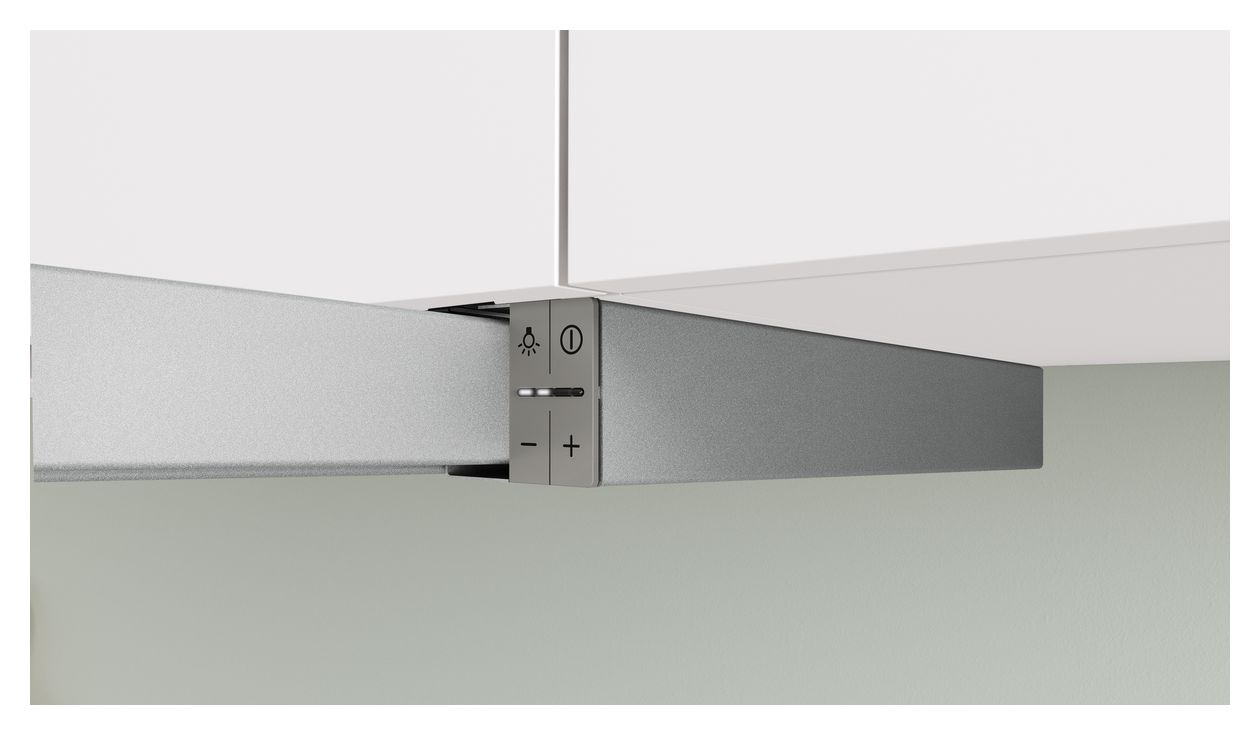 Serie 4 DFR067A52 Abluft/Umluft Dunstabzugshaube/Esse Einbau 60 cm (Silber) 