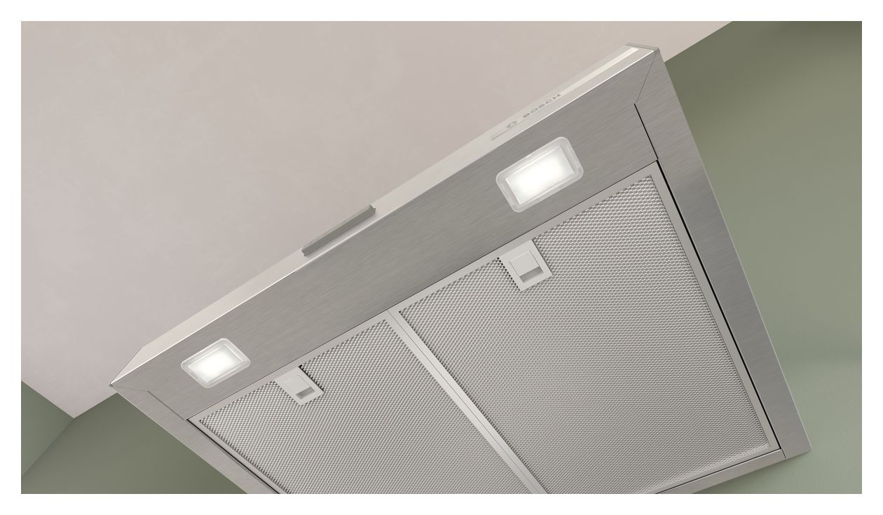 Serie 4 DWB65CC30 Abluft/Umluft Dunstabzugshaube/Esse Wand 60 cm (Metallisch) 