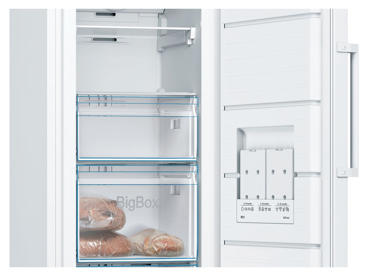 Serie 4 GSN29VWEP 200 l Gefrierschrank 221 kWh Jahr NoFrost  (Weiß) 
