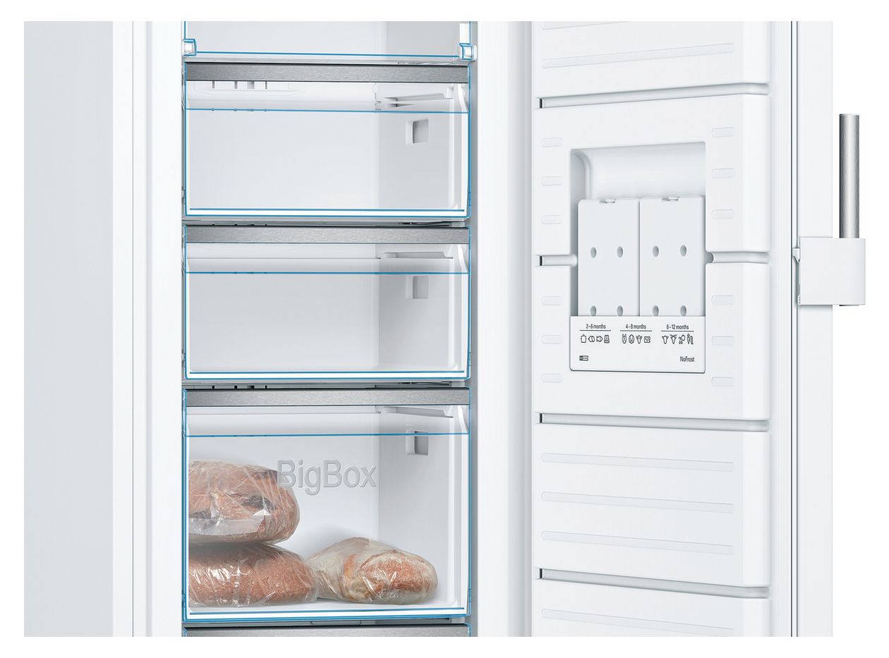 Serie 4 GSN33EWEV 225 l Gefrierschrank 229 kWh Jahr NoFrost  (Weiß) 