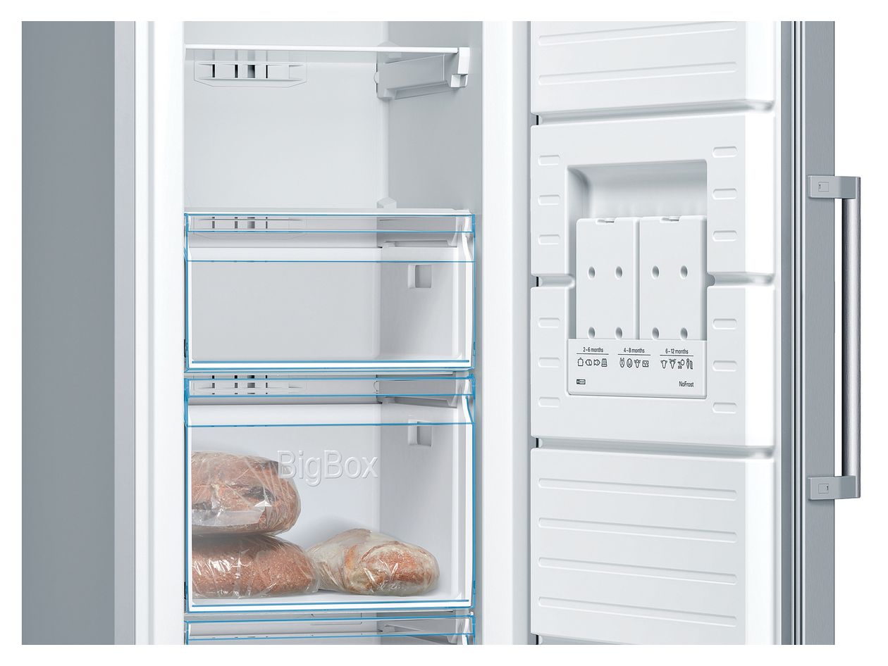 Serie 4 GSN36VLEP 242 l Gefrierschrank 234 kWh Jahr NoFrost  (Edelstahl) 