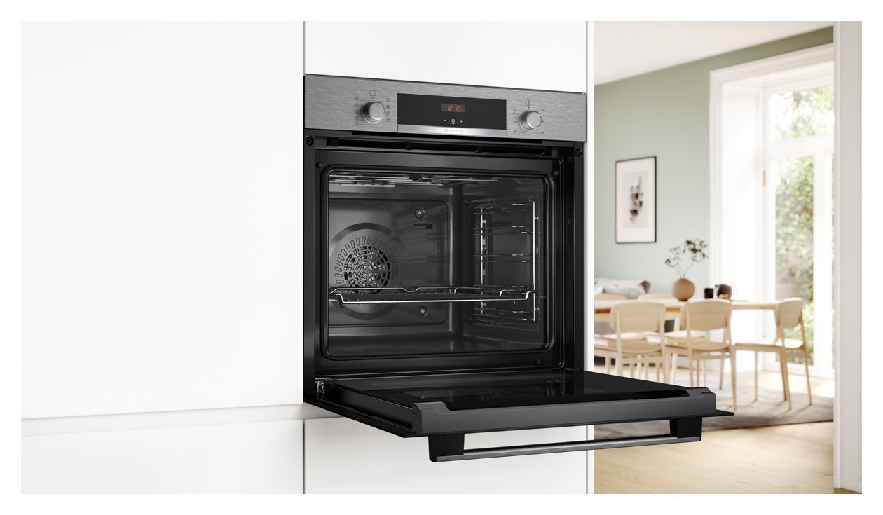 Serie 4 HBA514BS3 Einbaubackofen groß AutoClean 