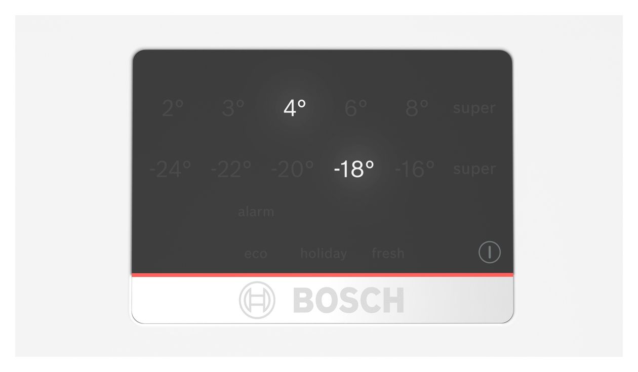 Serie 4 KGN367WCT 218 l / 103 l Kühl-Gefrierkombi freistehend NoFrost 159 kWh Jahr  (Weiß) 
