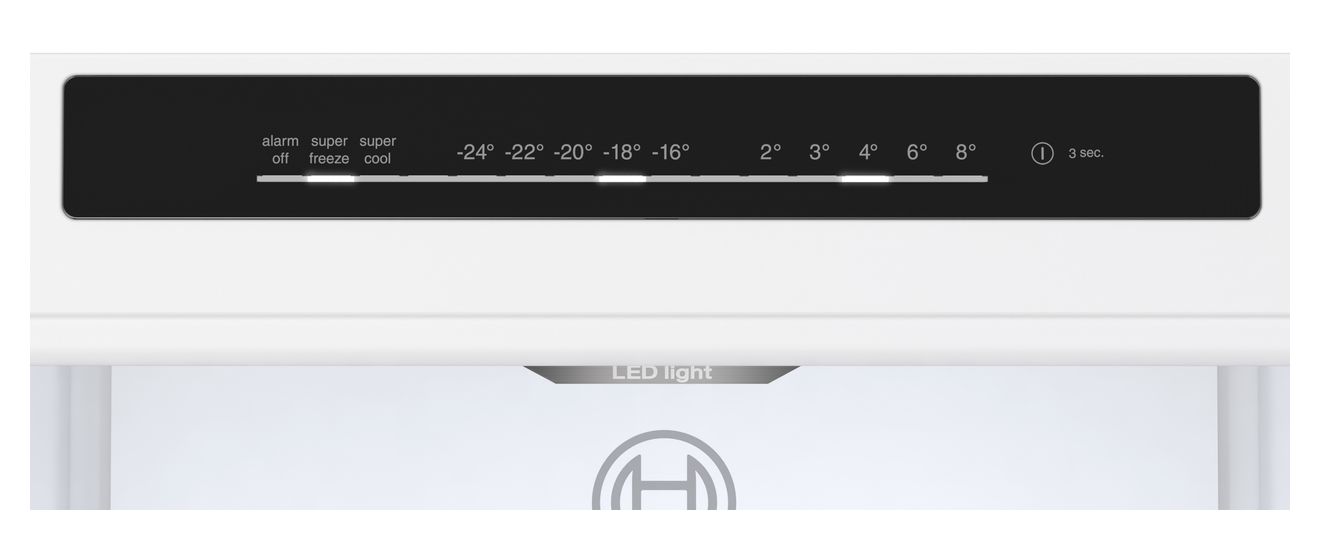 Serie 4 KGN36VICT 218 l / 103 l Kühl-Gefrierkombi freistehend NoFrost 159 kWh Jahr  (Edelstahl) 