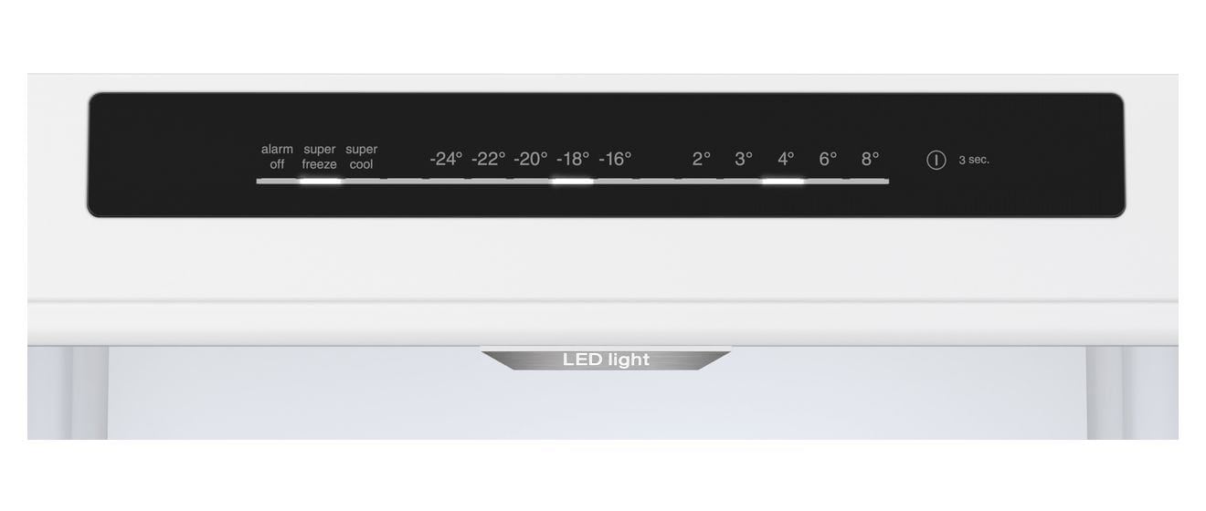 Serie 4 KGN39VIBT 260 l / 103 l Kühl-Gefrierkombi freistehend NoFrost 129 kWh Jahr  (Edelstahl) 