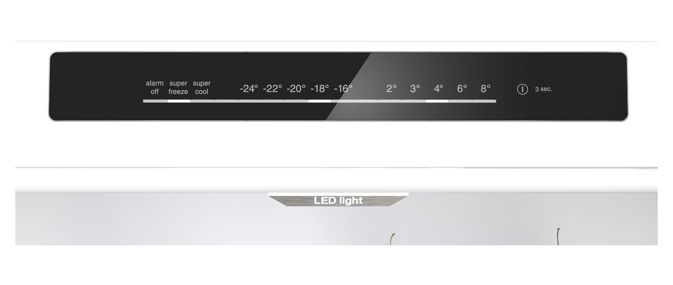 Serie 4 KGN492LCF 311 l / 129 l Kühl-Gefrierkombi freistehend NoFrost 178 kWh Jahr  (Metallisch) 