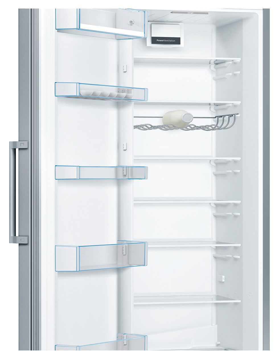 Serie 4 KSV36VLDP 346 l / 346 l Kühlschrank freistehend EEK: D 93 kWh Jahr  (Edelstahl) 