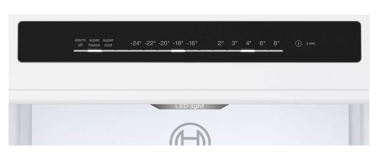Serie 4 MKK67GNIBN (KGN36VIBT + KSZGGM00) 218 l / 103 l Kühl-Gefrierkombi freistehend NoFrost 127 kWh Jahr  (Edelstahl) 