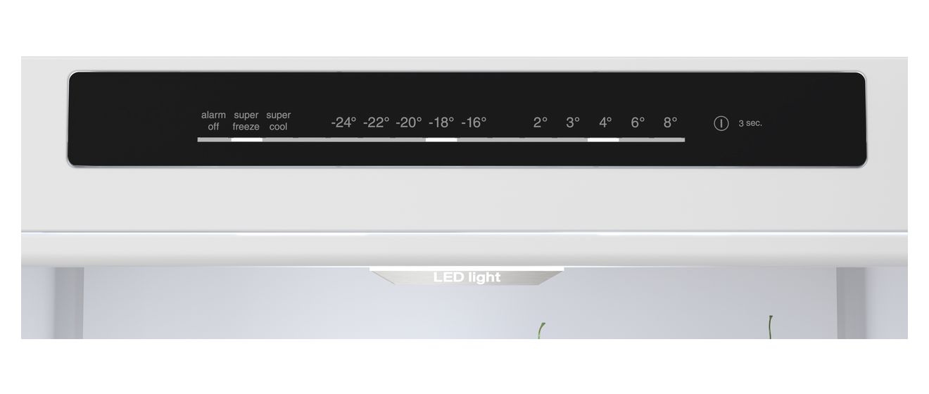 Serie 4 MKK69GNXAO (KGN39VXAU + KSZGGM00) 260 l / 103 l Kühl-Gefrierkombi freistehend NoFrost 104 kWh Jahr (Schwarz, Gebürsteter Stahl) 