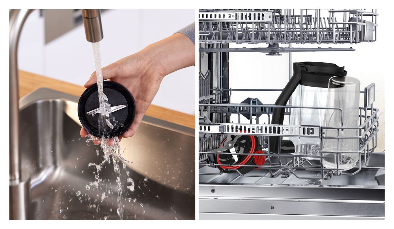 Serie 4 MMB6177S VitaPower 1,5 l Standmixer 2 Geschwindigkeiten 1200 W  (Schwarz, Silber) 