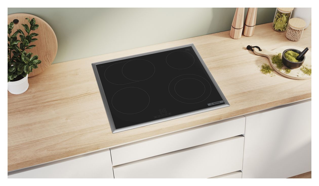 Serie 4 PKN645BA2E autarkes 60 cm Glaskeramik Kochfeld/Herdplatte 4 Zone(n) 
