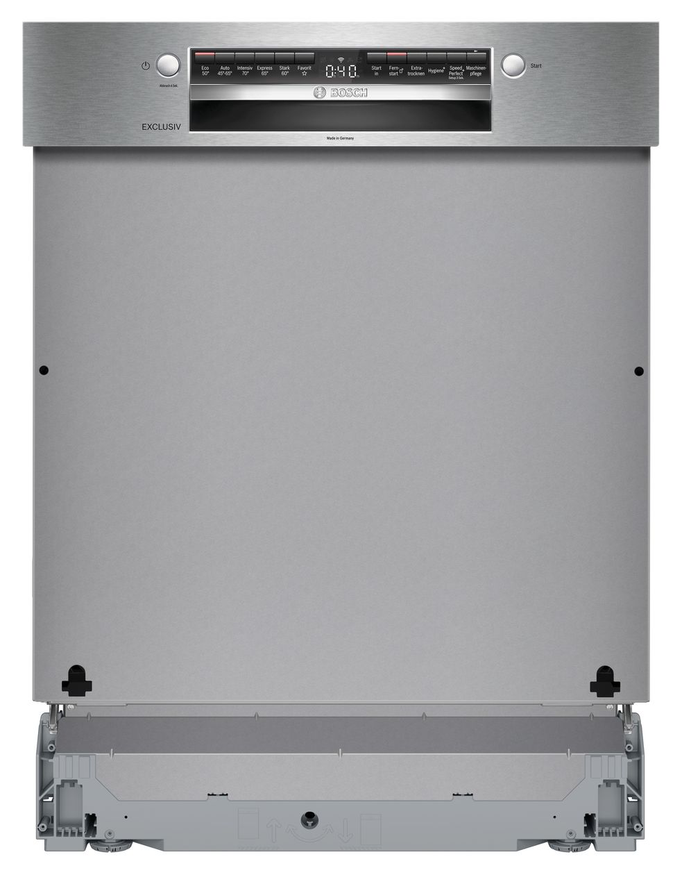 Serie 4 SMI4HBS02D 60 cm Geschirrspüler teilintegriert (ohne Front) Sehr leise 13 Maßgedecke aquaStop Funktion Wärmetauscher 