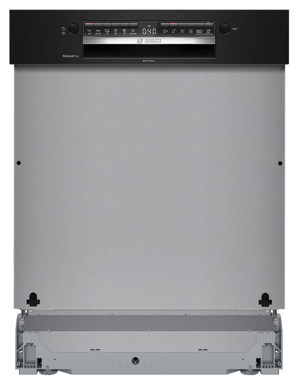 Serie 4 SMI4HCB07E 60 cm Geschirrspüler teilintegriert (ohne Front) Sehr leise 14 Maßgedecke aquaStop Funktion Wärmetauscher 