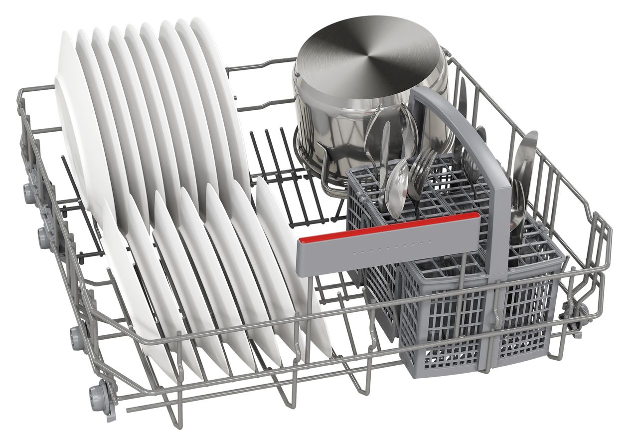 Serie 4 SMU4HTS14E 60 cm Geschirrspüler unterbaufähig Leise 13 Maßgedecke aquaStop Funktion Wärmetauscher 