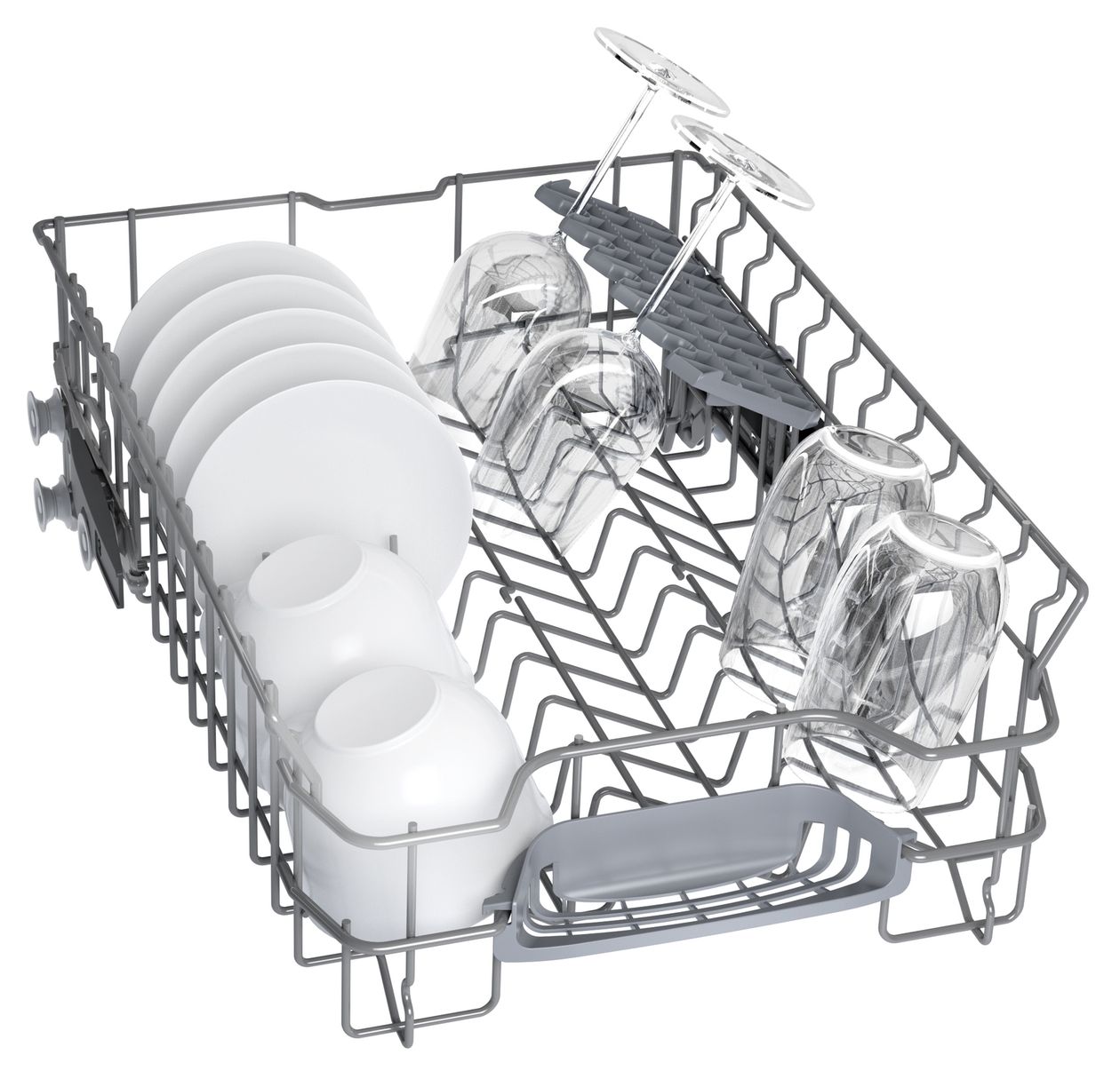 Serie 4 SPU4HMS10E 45 cm Geschirrspüler unterbaufähig Leise 10 Maßgedecke aquaStop Funktion Wärmetauscher 