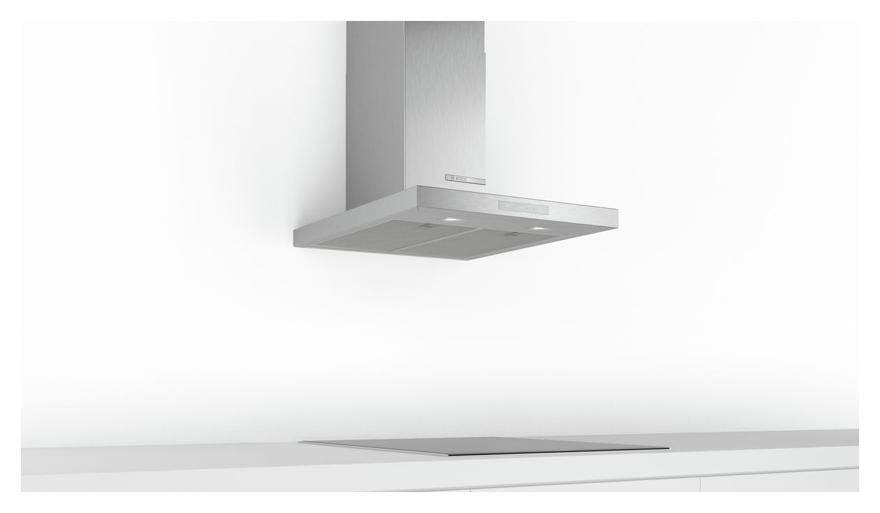 Serie 6 DWB67CM50 Abluft/Umluft Dunstabzugshaube/Esse Wand 60 cm (Edelstahl) 