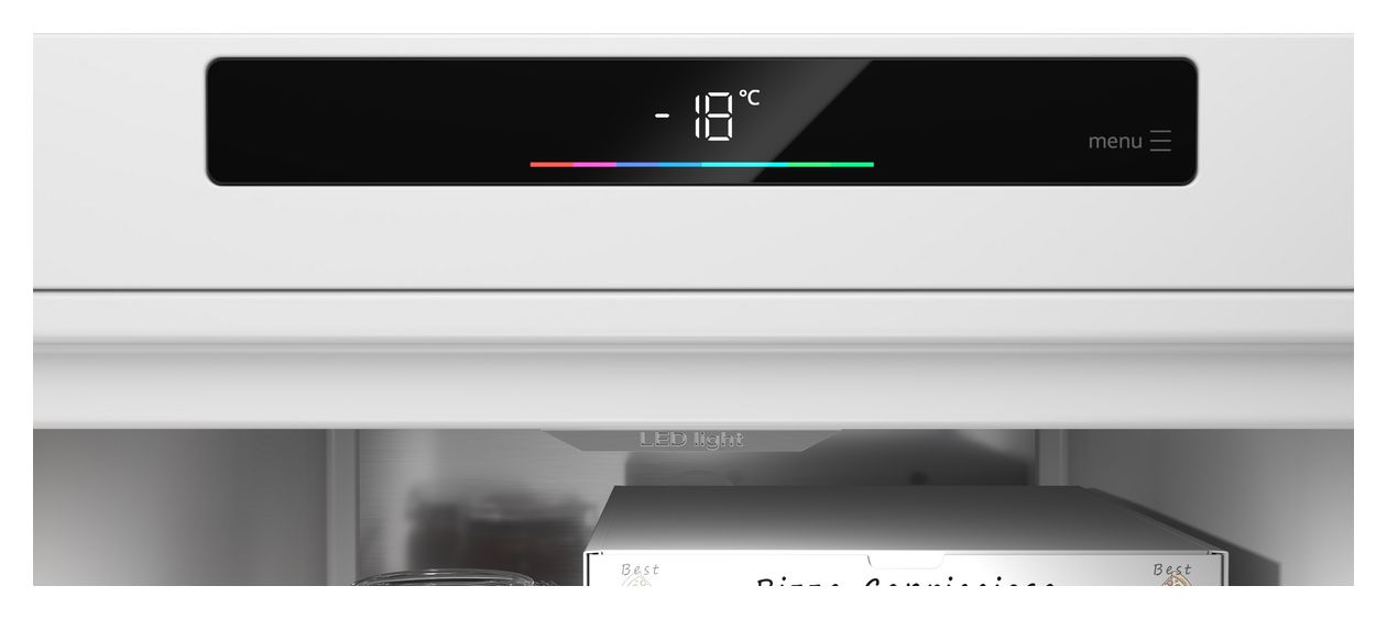Serie 6 GSN36AICM 334 l Gefrierschrank 171 kWh Jahr NoFrost  (Edelstahl, Grau) 