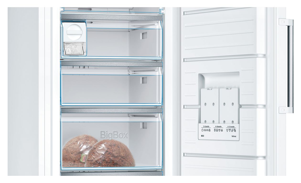 Serie 6 GSN51AWDV 290 l Gefrierschrank 201 kWh Jahr NoFrost  (Weiß) 