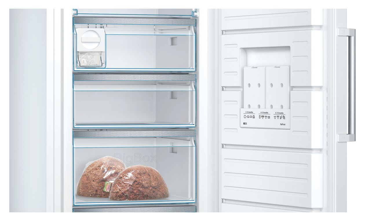 Serie 6 GSN54AWCV 328 l Gefrierschrank 170 kWh Jahr NoFrost  (Weiß) 