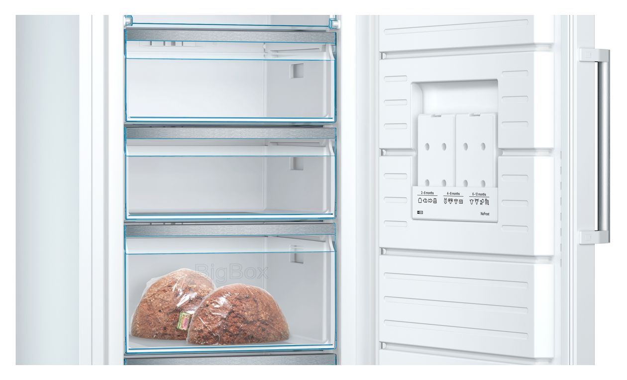 Serie 6 GSN54DWCV 328 l Gefrierschrank 170 kWh Jahr NoFrost  (Weiß) 