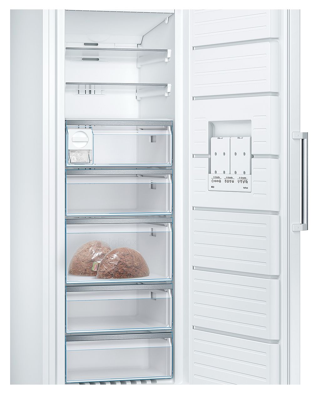Serie 6 GSN58AWDP 366 l Gefrierschrank 222 kWh Jahr NoFrost  (Weiß) 