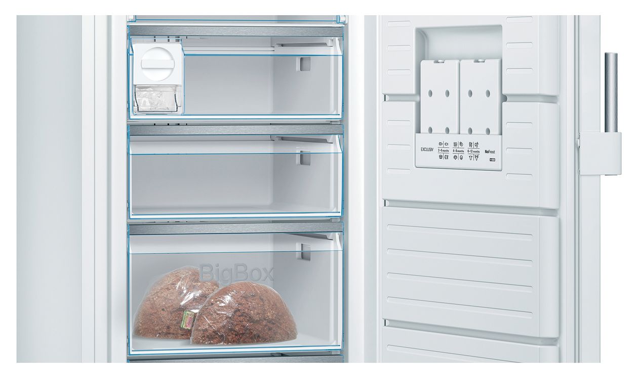 Serie 6 GSN58EWCV 366 l Gefrierschrank 178 kWh Jahr NoFrost  (Weiß) 