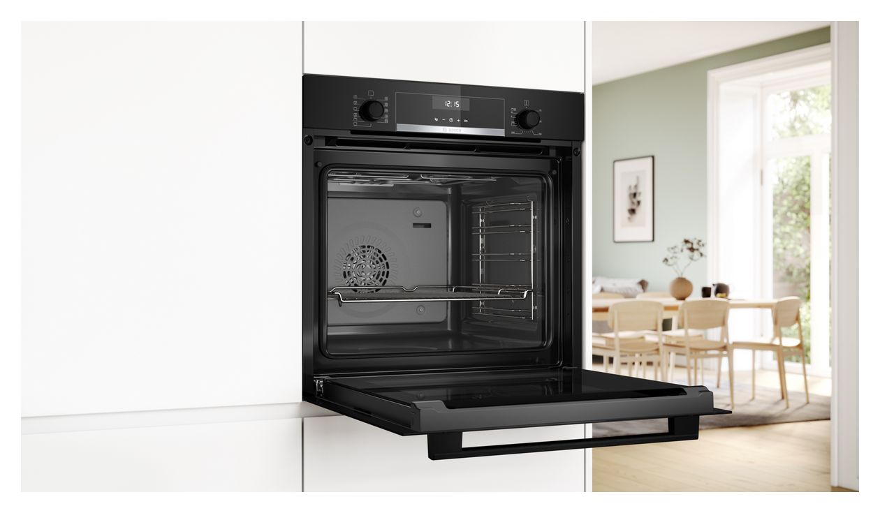 Serie 6 HBG537BB4 Einbaubackofen groß AutoClean 