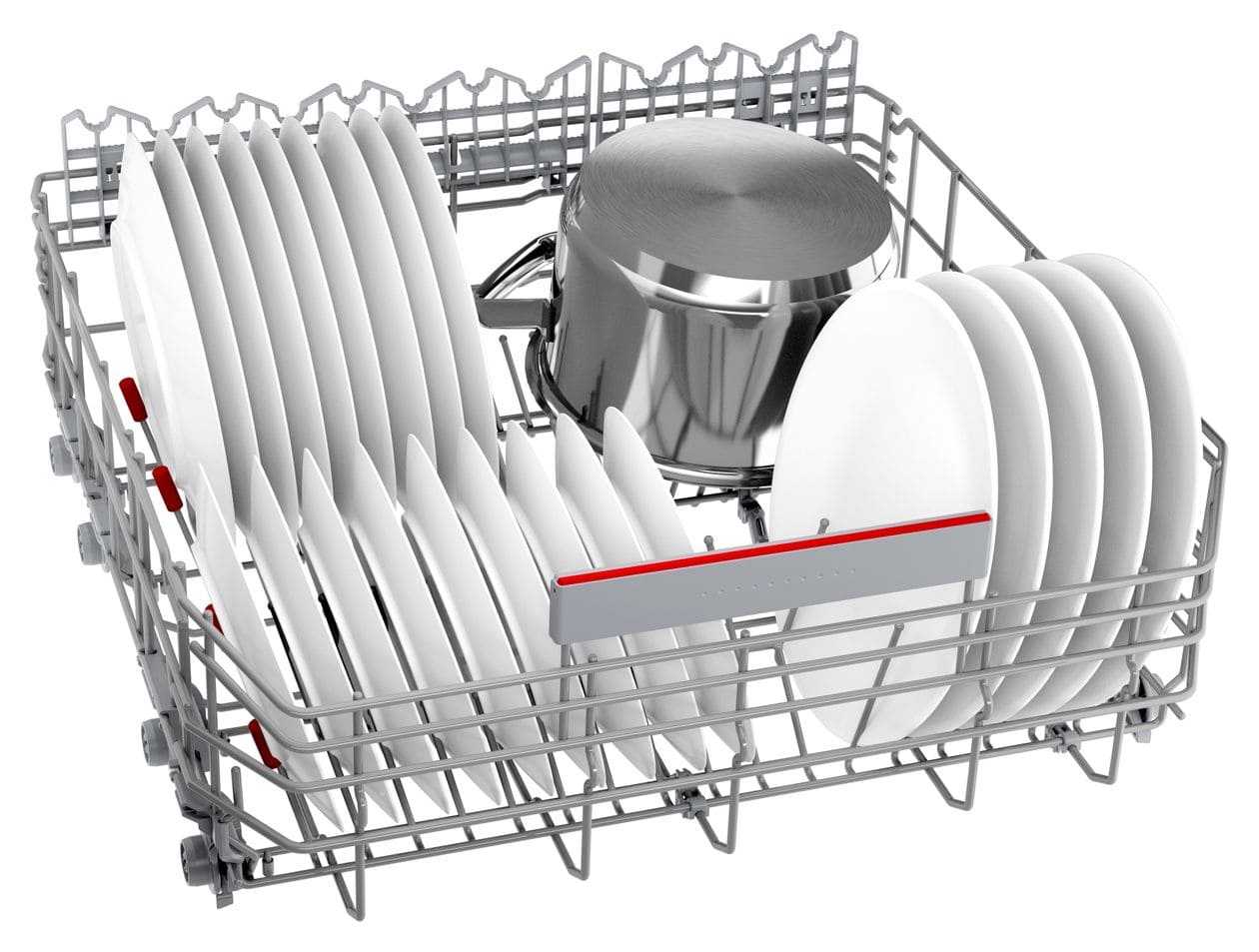 Serie 6 SMI6ECS18E 60 cm Geschirrspüler teilintegriert (ohne Front) Sehr leise 14 Maßgedecke aquaStop Funktion Wärmetauscher/EfficientDry 