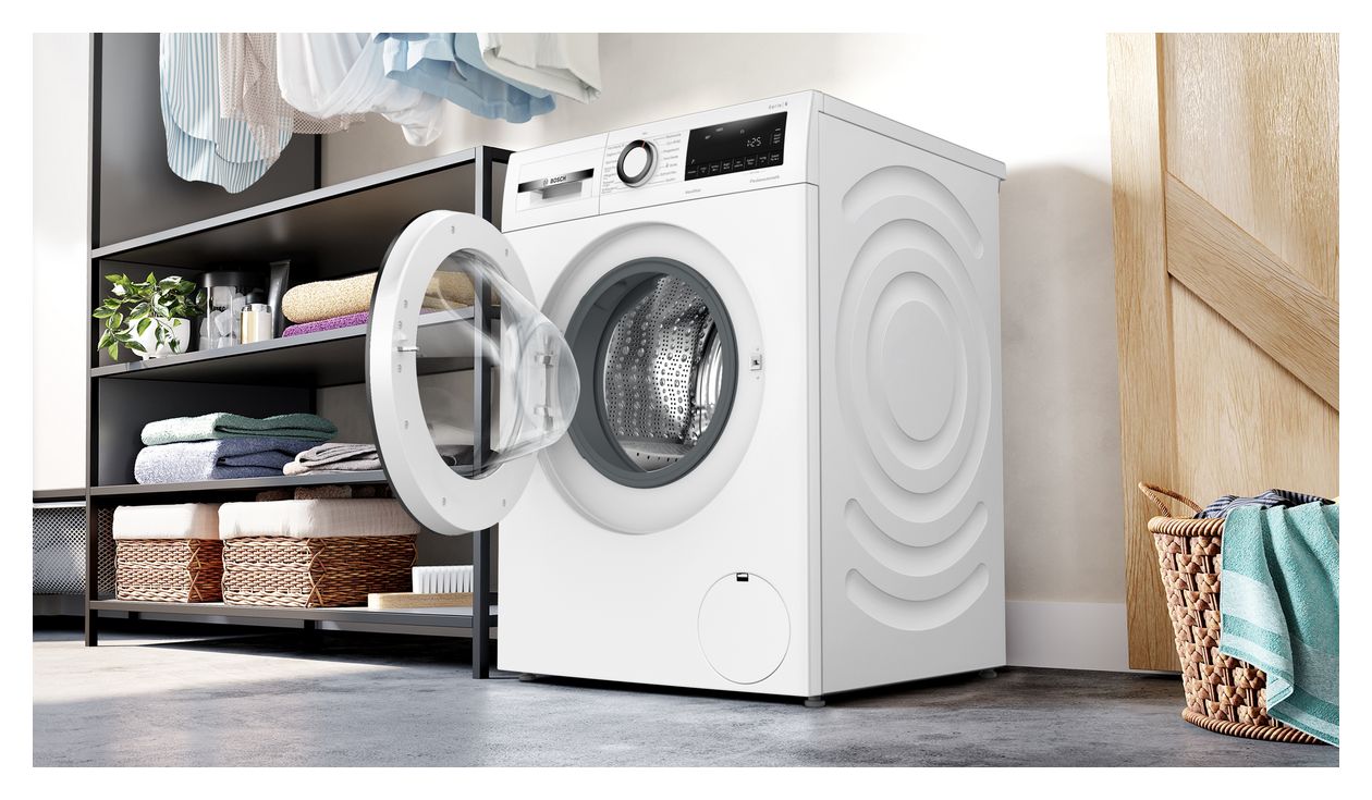 Serie 6 WGG244Z0EX 9 kg Frontlader Waschmaschine 1400 U/min aquaStop Funktion 