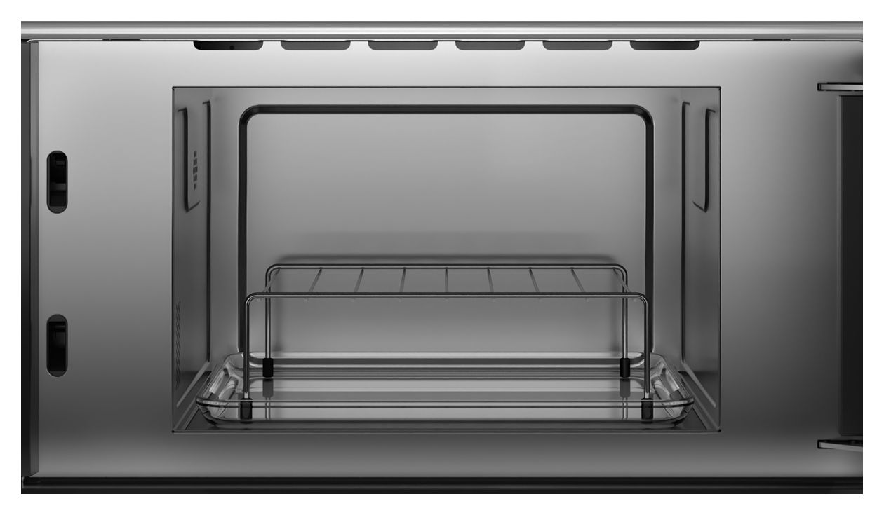 Serie 8 BER7321B1 Einbau-Mikrowelle 900 W Größe: mittel 5 Stufen (Schwarz) 
