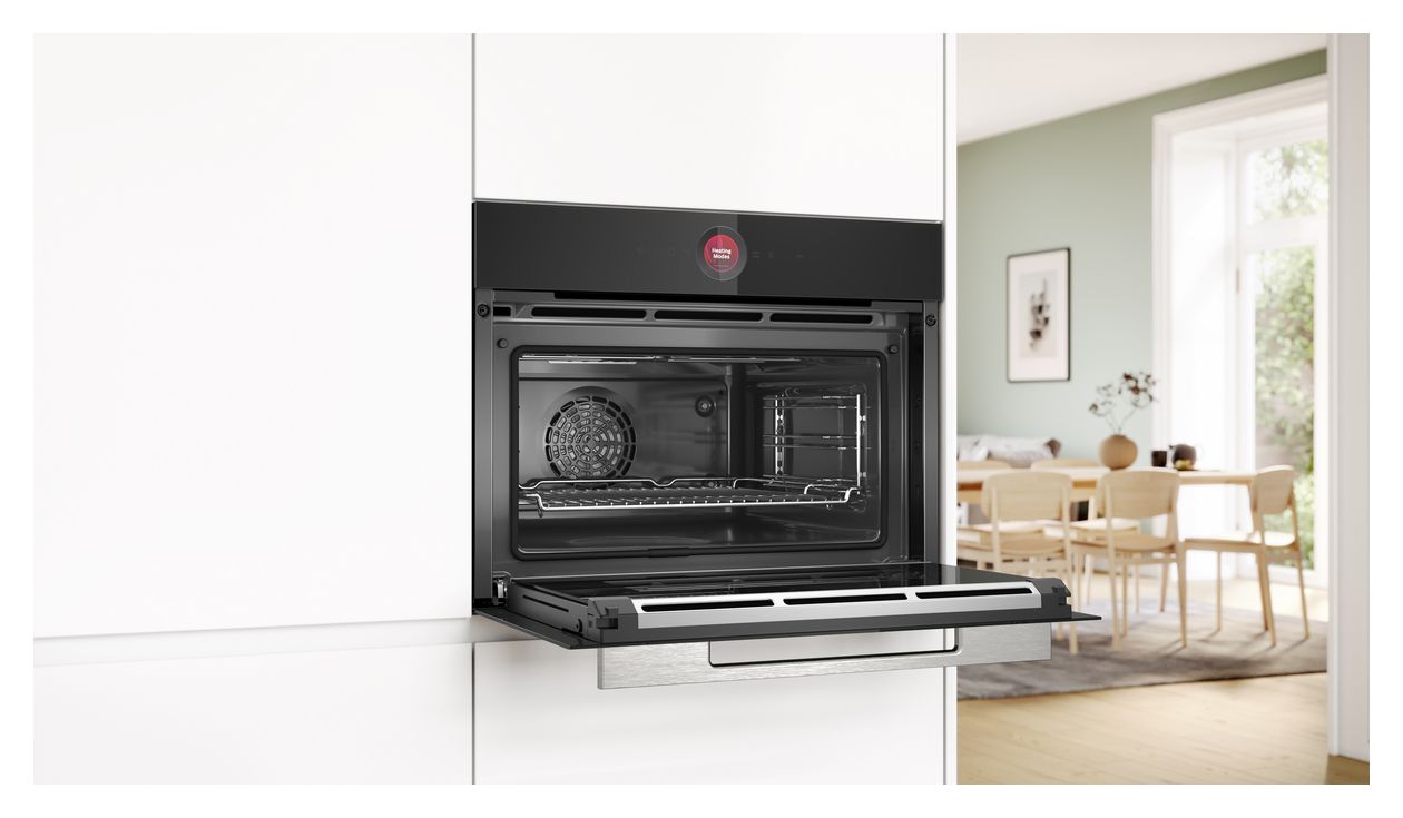 Serie 8 CBG7741B1 Einbaubackofen kompakt AutoClean 