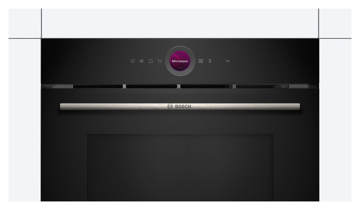 Serie 8 CEG732XB1 Einbau-Mikrowelle 1000 W Größe: groß 5 Stufen Grill (Schwarz) 