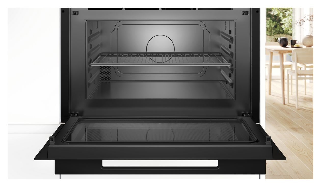 Serie 8 CEG932XB1 Einbau-Mikrowelle 1000 W Größe: groß 5 Stufen Grill (Schwarz) 