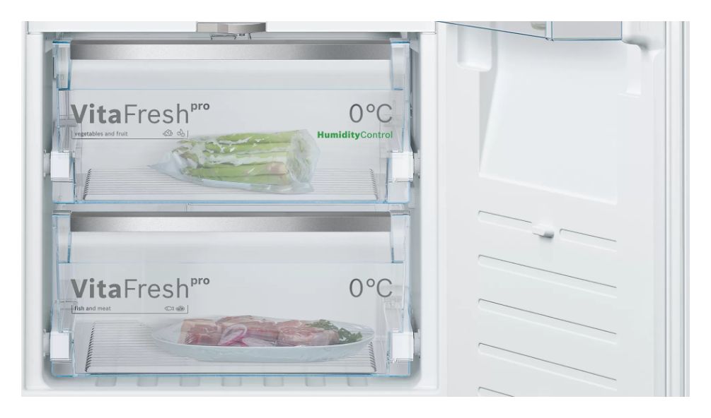 Serie 8 MKKF41ADD0 (KIF41ADD0 + KSZ10010) 187 l 122,5 cm Einbaukühlschrank EEK: D 110 kWh Jahr 