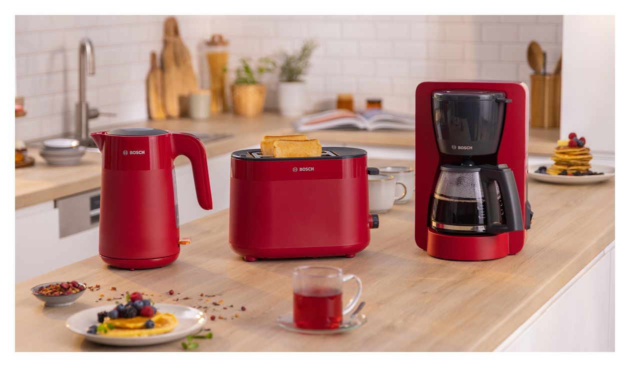 TKA2M114 MyMoment 15 Tassen Filterkaffeemaschine 1,2 l  (Rot) 