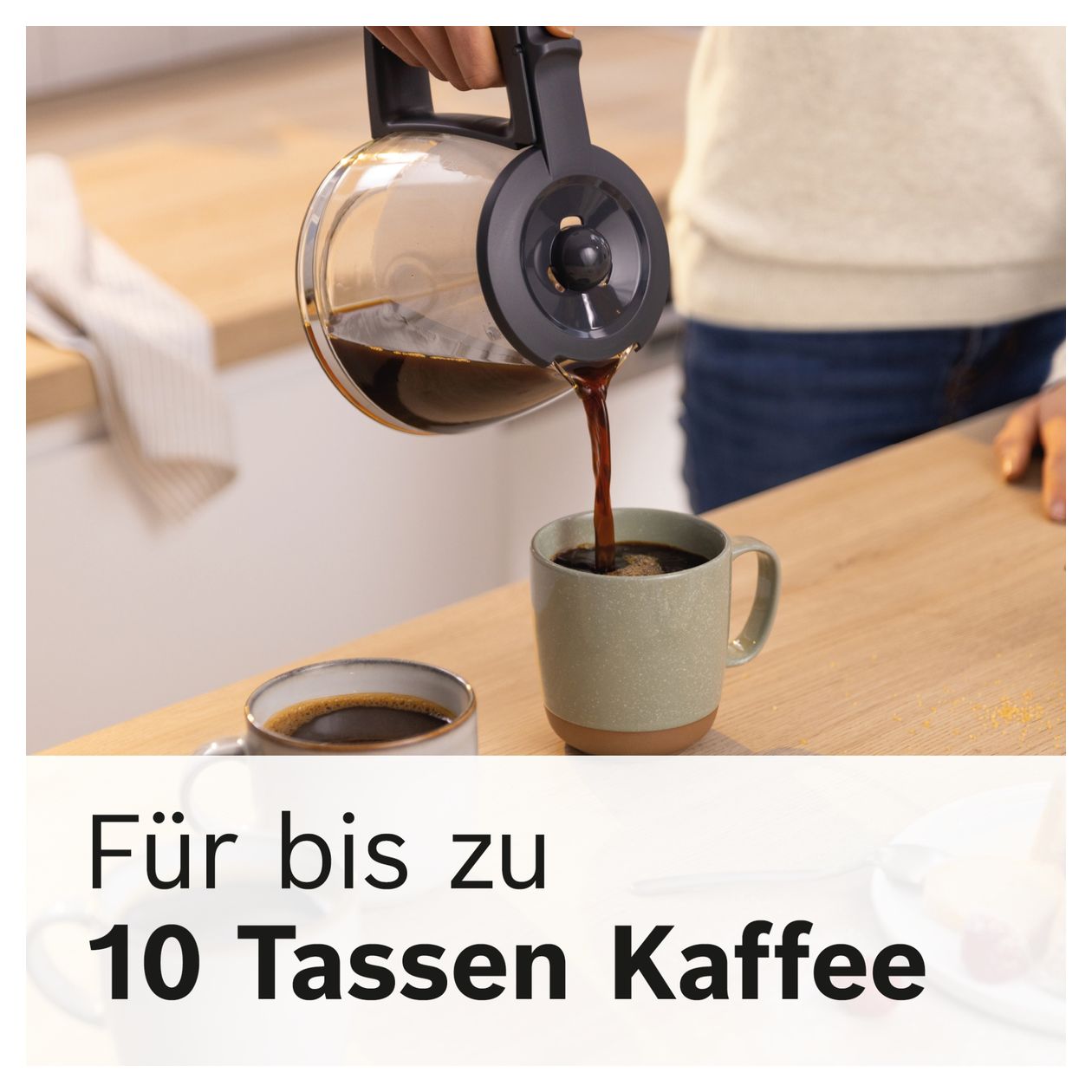 TKA3M134 MyMoment 15 Tassen Filterkaffeemaschine 1,4 l  (Rot) 