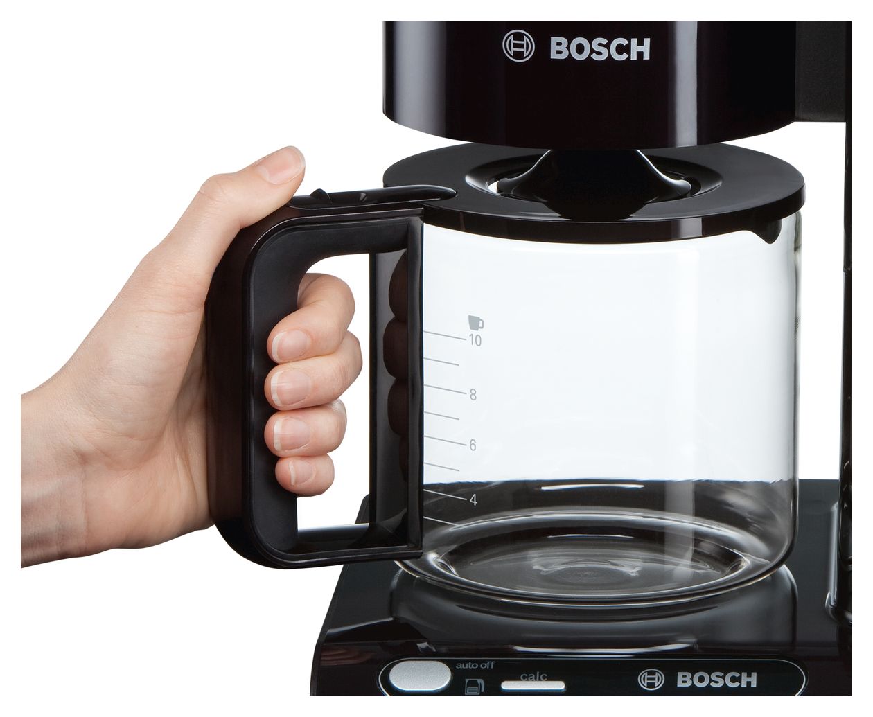 TKA8013 Styline 15 Tassen Filterkaffeemaschine 1,2 l  (Schwarz) 