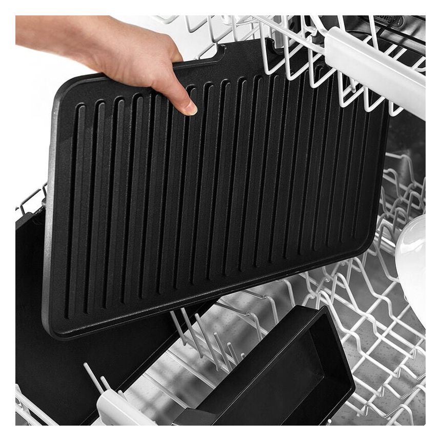 CG9040 Multigrill 9 2000 W mit 370 x 230 mm Fläche  (Schwarz, Edelstahl) 