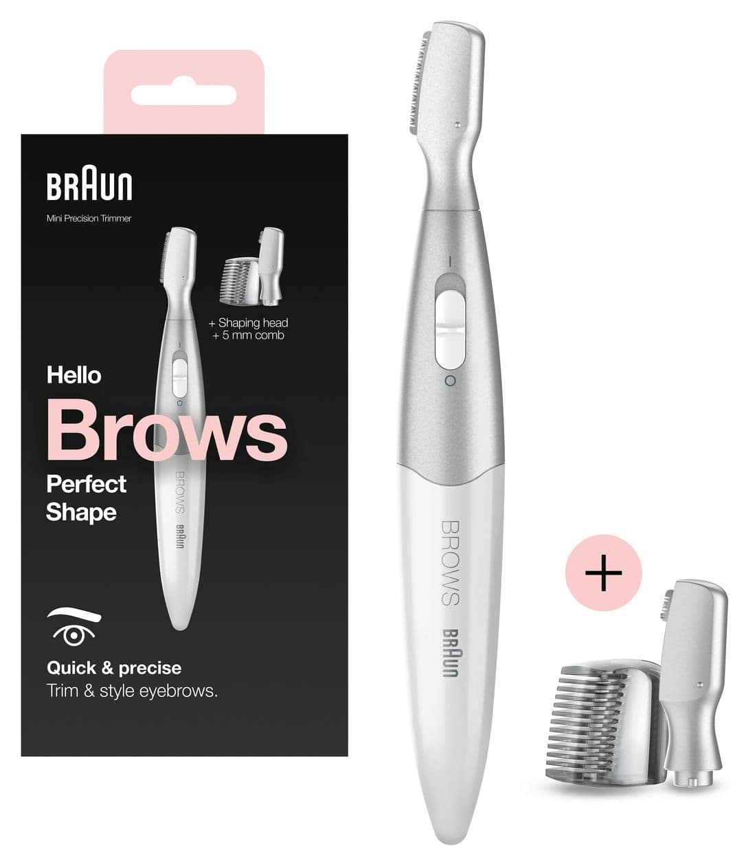 FG1106 Hello Brows Perfect Shape Trocken Rasierer 