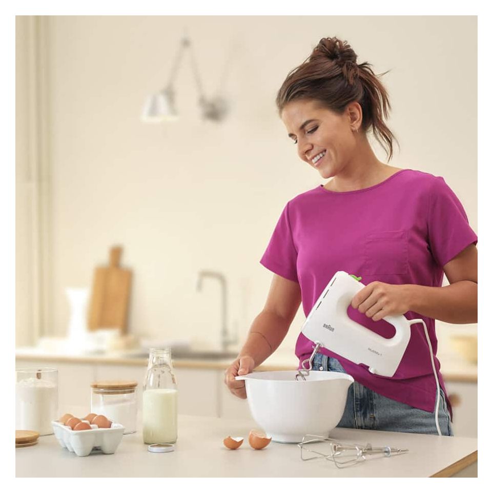 HM1110WH MultiMix 1 Handmixer 450 W 4 Stufen  (Weiß) 