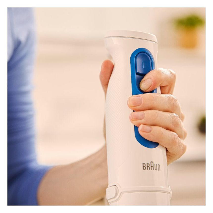 MQ30001M MultiQuick 3 Handmixer 900 W 2 Stufen  (Blau, Weiß) 